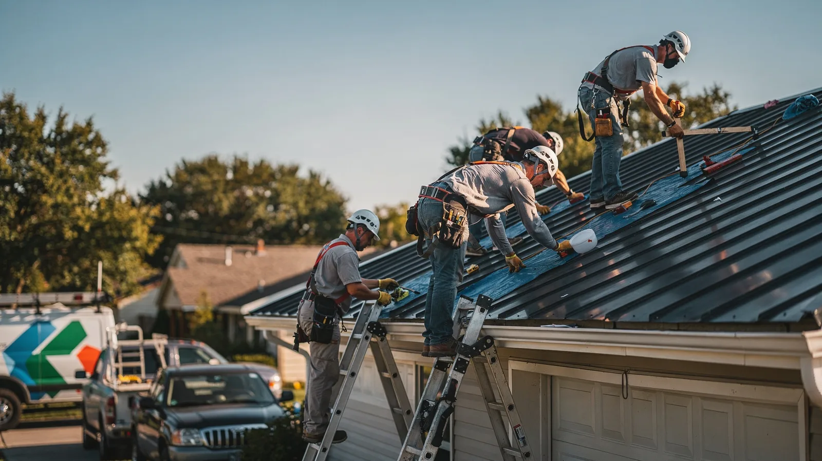 Metal Roof Installation in Johnston City, IL near me